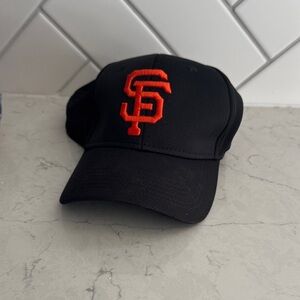 Kids Black Baseball SF Giants cap